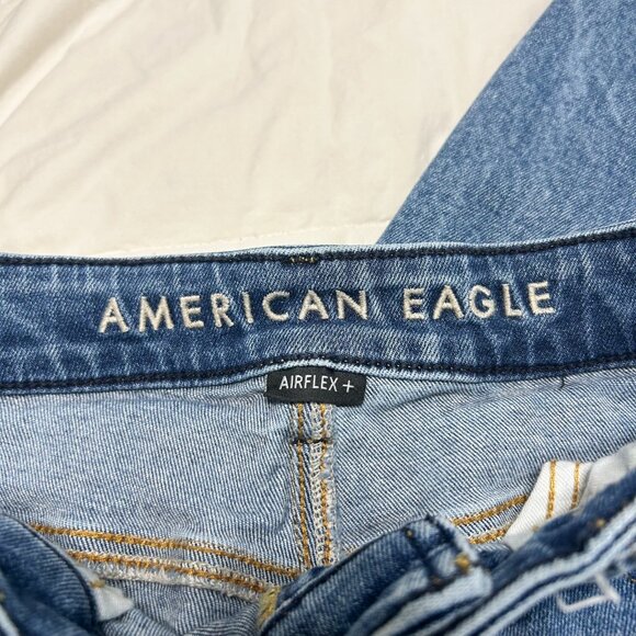 American Eagle Original Straight Jeans Men’s 31x34 Medium Wash - Picture 4 of 10